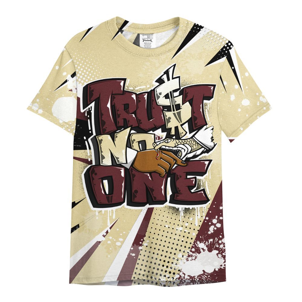 Shirt To Match Women Phantom 12s - Poly Trust No One Dripping All Over Print