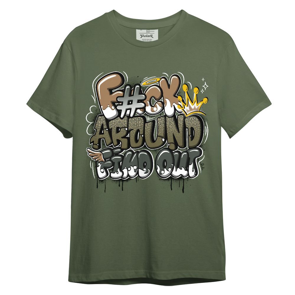 Shirt To Match Retro Family Affair 3s - FK Around Find Out Graphic