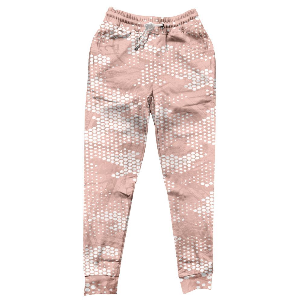 Sweatpant To Match Low Legend Pink 11s - Banknotes Art Graphic All Over Print