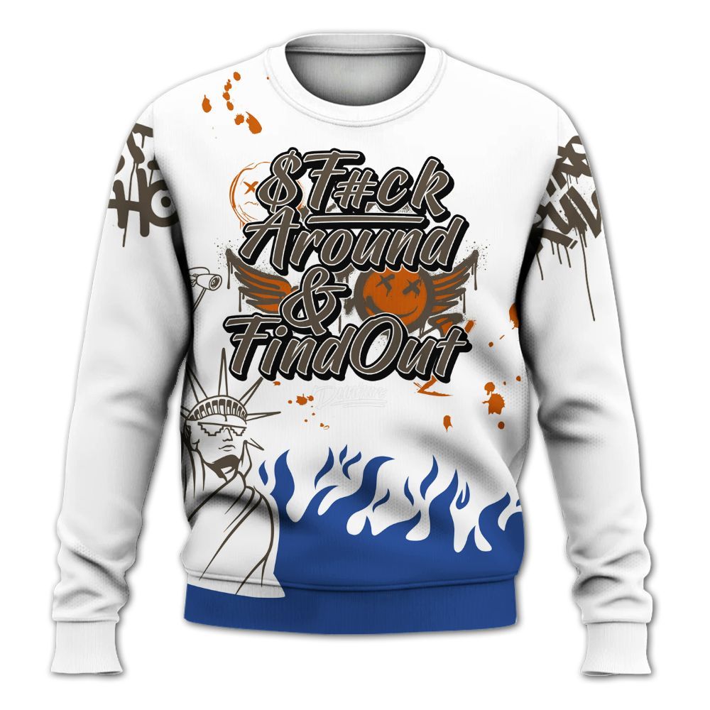 Sweatshirt To Match Palermo GS League - Graphic Fck Around Find Out All Over Print