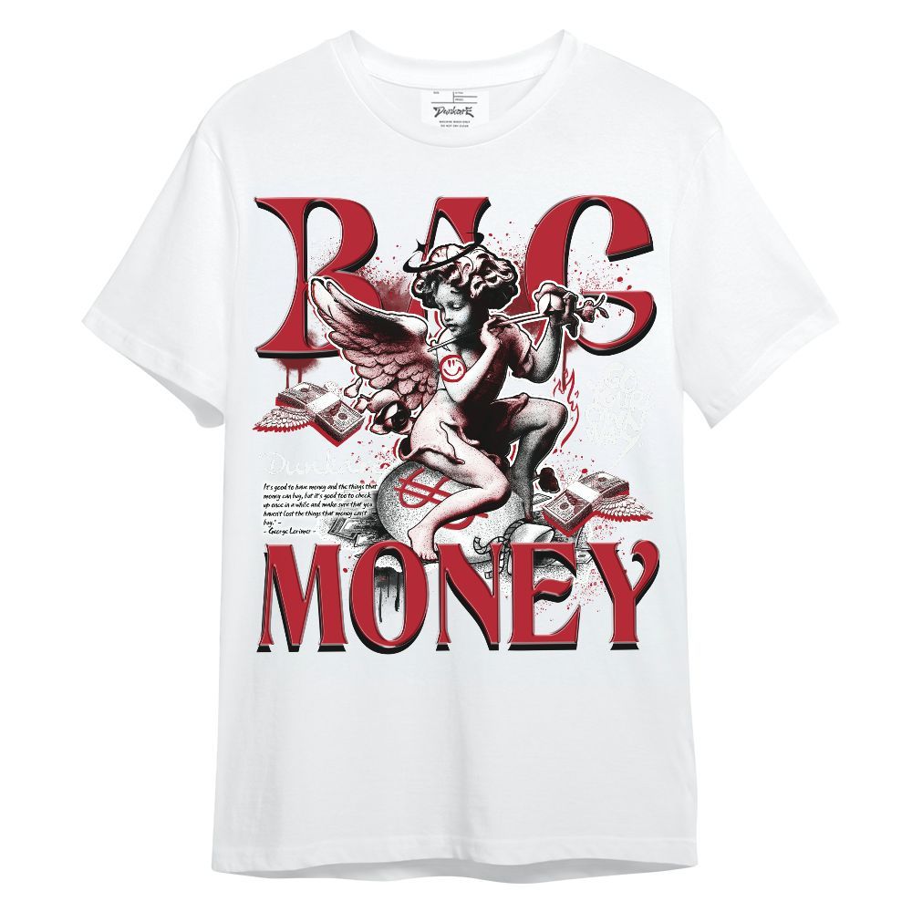 Shirt To Match Bred Velvet 11s - Bag Money Retro Unisex Shirt