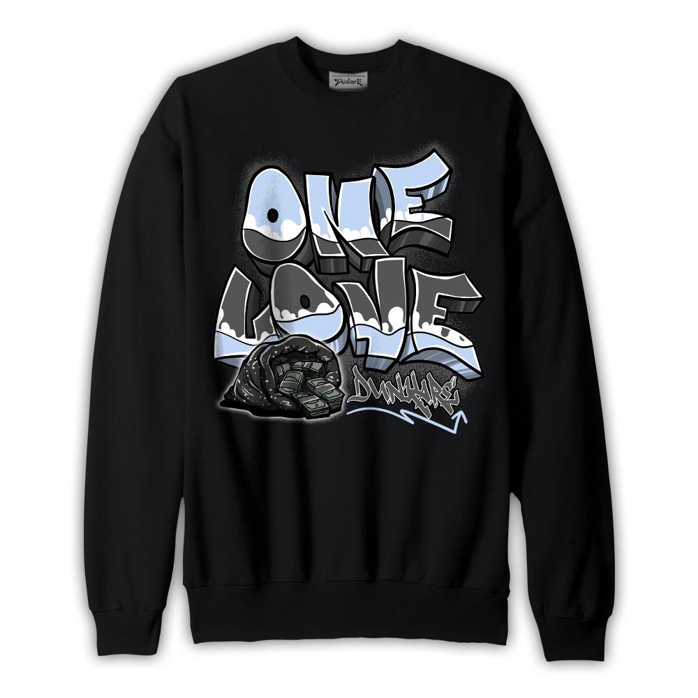 Sweatshirt To match Reverse Oreo 6s Sweatshirt - One Love Graffiti Graphic