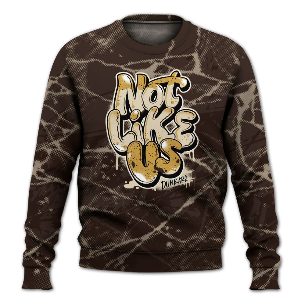Sweatshirt To Match 2025 Retro Earth 5s - None Like Us Graphic All Over Print
