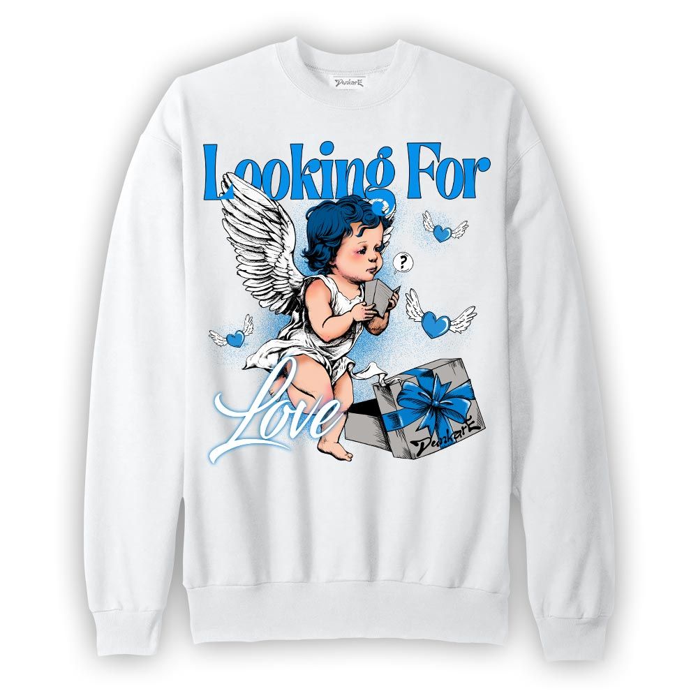 Sweatshirt To match Sweatshirt Searching For Love, Military Blue 4s Sweatshirt To Match Sneaker Industrial Blue 4s, NMP