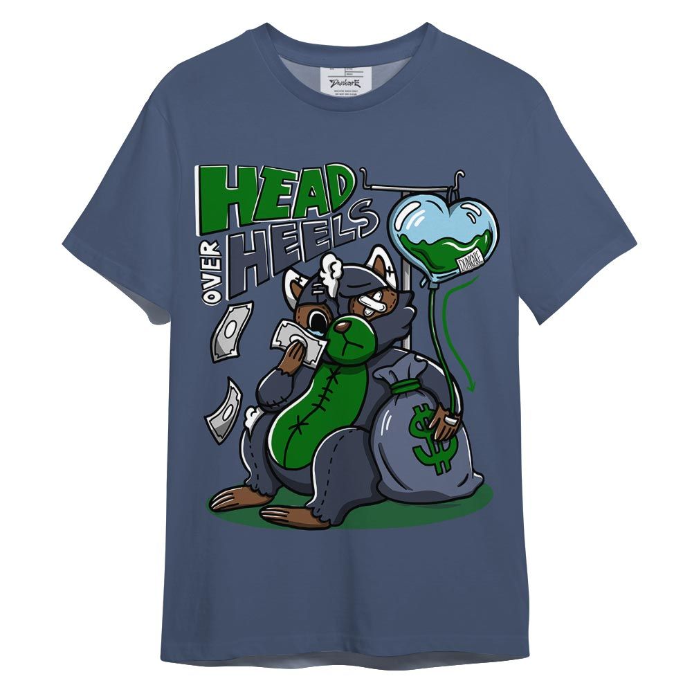 Shirt To Match Midnight Navy 13s T-- Head Over Heels Raccoon Color T-Shirt Unisex