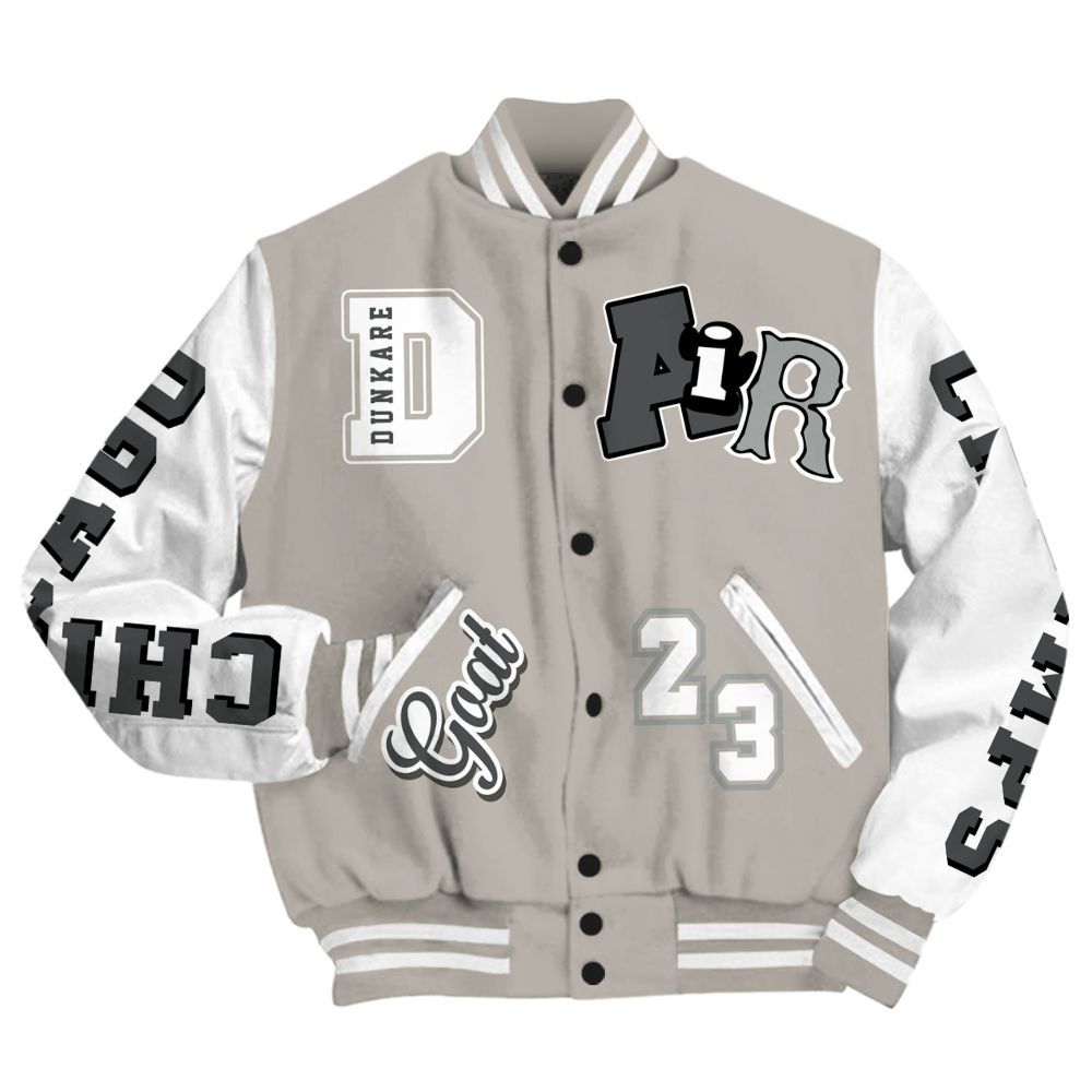 Varsity Jacket To Match Dunk Low Appears Oreo - AIR Number 23 GOAT All Over Print