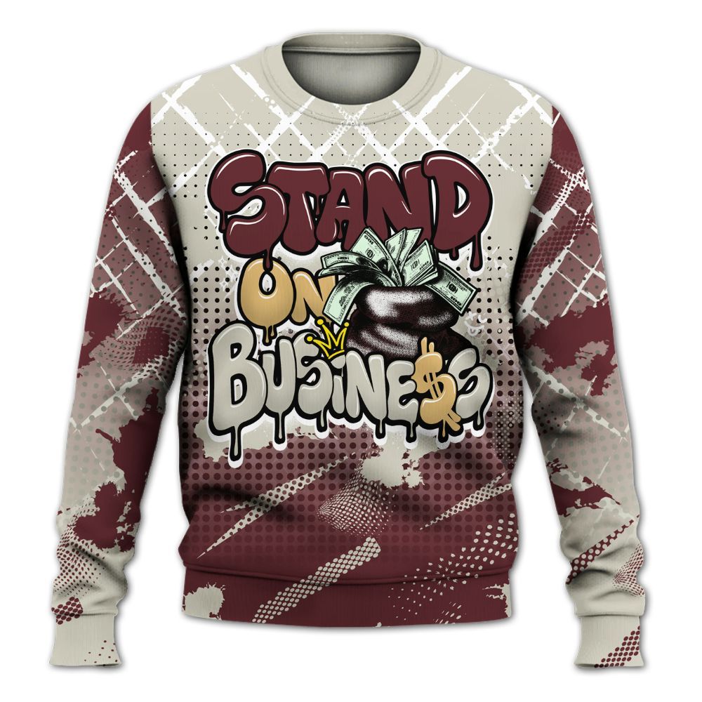 Sweatshirt To Match Legacy 312 Year Of The Snake - Halftone Stand Business Dripping All Over Print