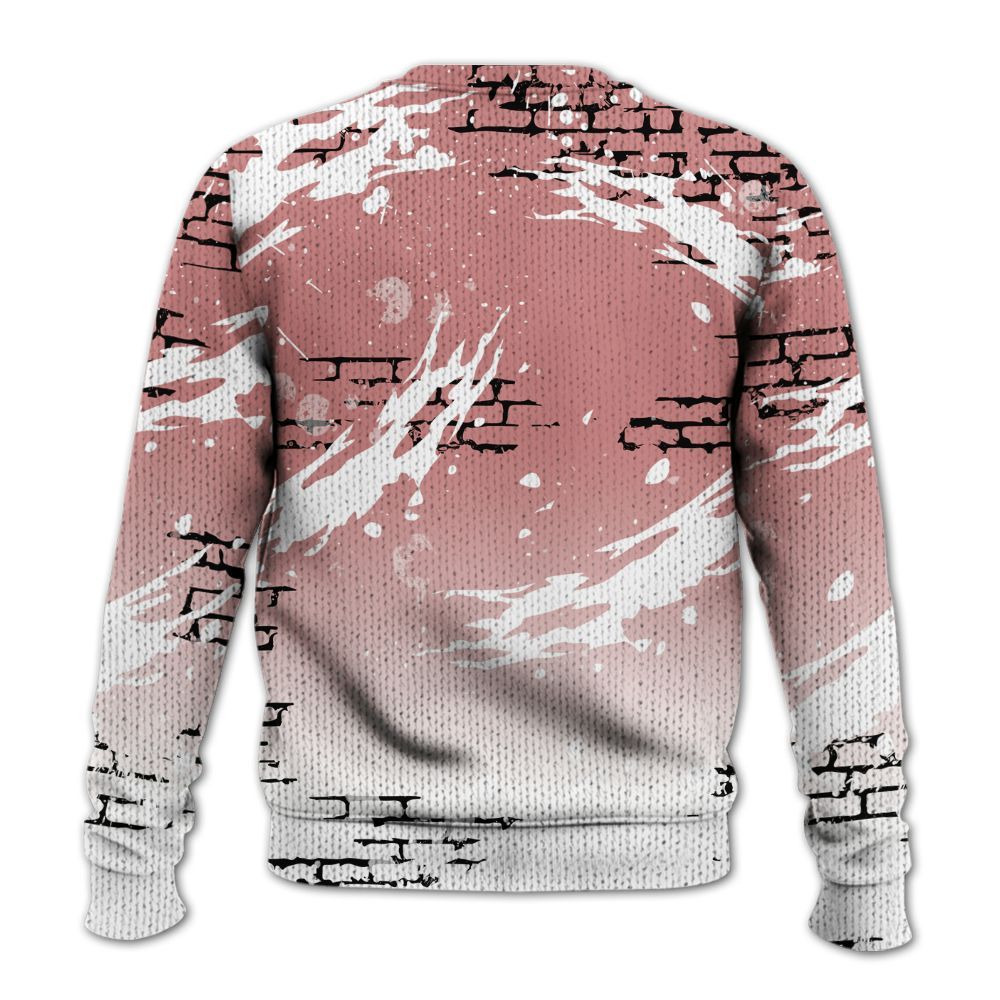 Knitted Sweater To Match Low OG Rust Pink 1s - Values Of Loyalty Drip