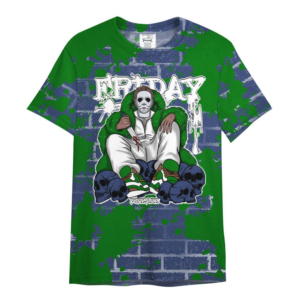 Shirt To Match Midnight Navy 13s - Friday Brick All Over Print