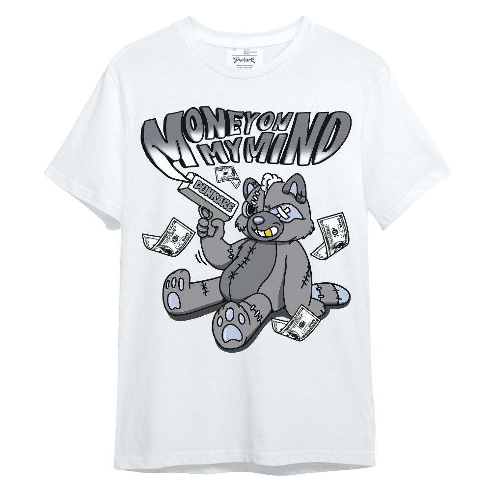 Shirt To Match Low Cement Grey 11s - Money On My Mind Raccoon Unisex Shirt
