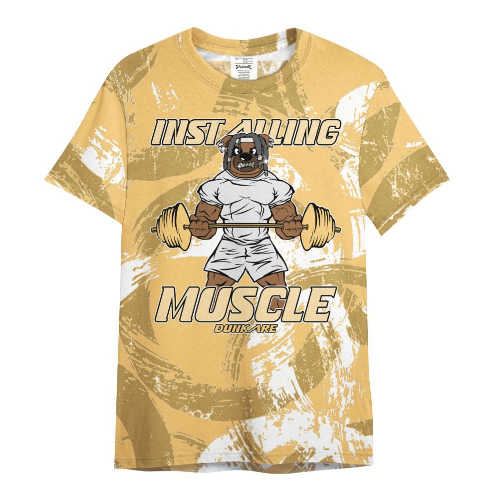 Shirt To Match Craft Paris 6s - Installing Muscle Bear Circle Slpash All Over Print