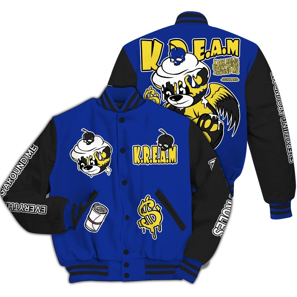 Varsity Jacket To Match Laney 14s - Loot Bear All Over Print