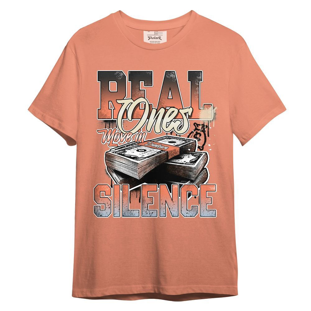 Shirt To Match DJ Khaled Crimson Bliss 5s - Move In Silence Money Graphic