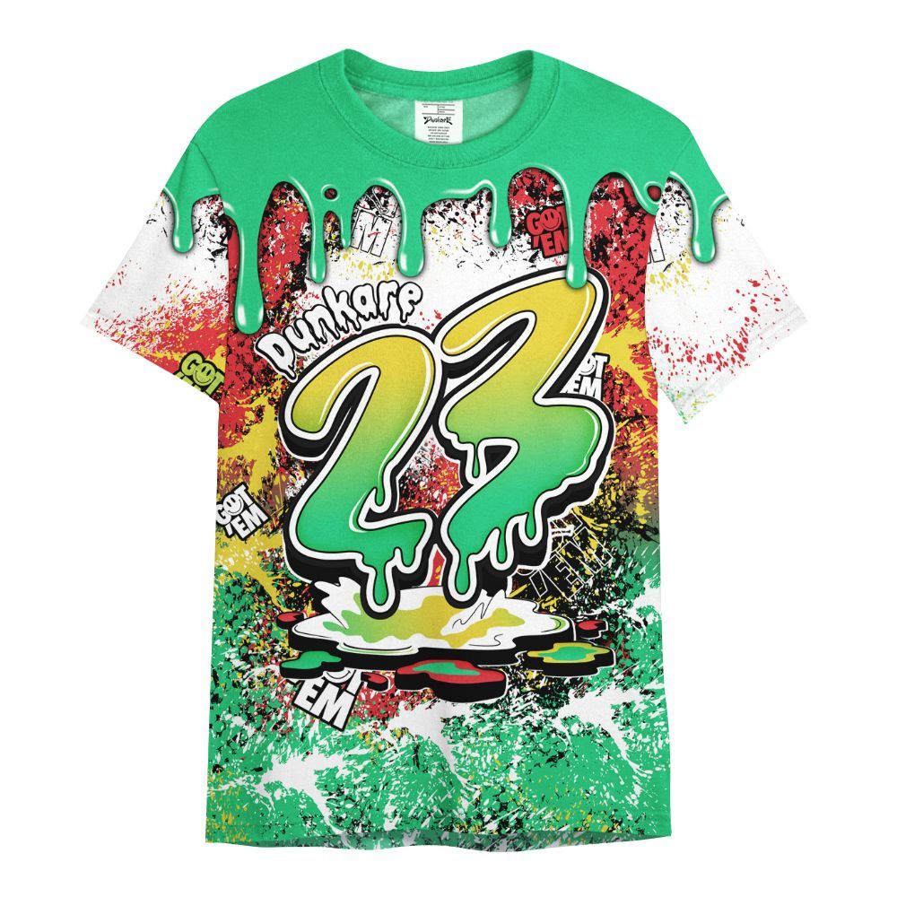 Shirt To Match Ja 3 Jurassic Park Explorer - Dripping 23 Drip All Over Print