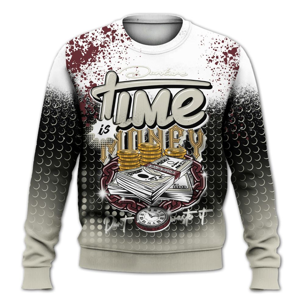 Sweatshirt To Match Legacy 312 Year Of The Snake - Halftone Time Is Money All Over Print