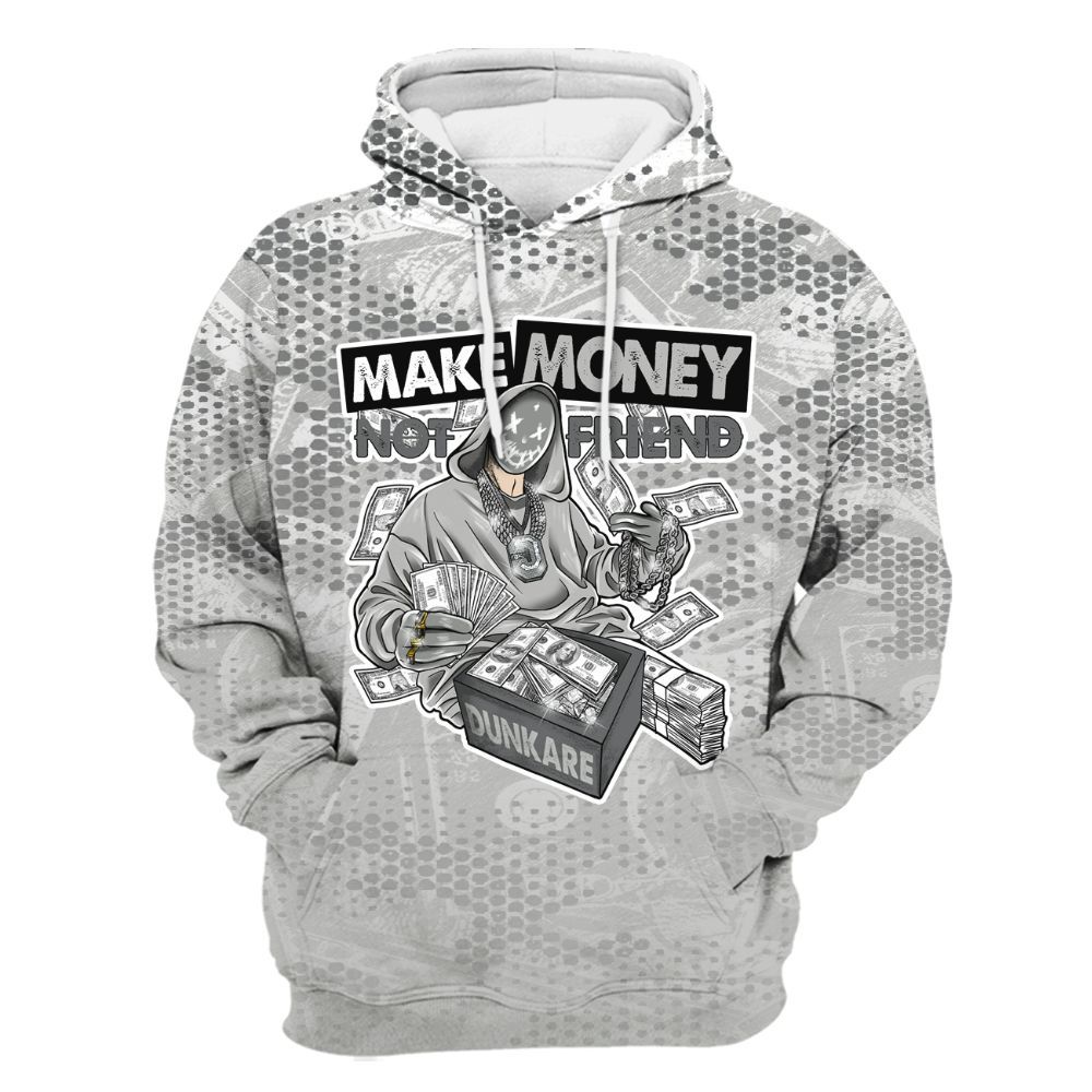 Hoodie To Match Retro Wet Cement 4s - Make Moneys Unique All Over Print