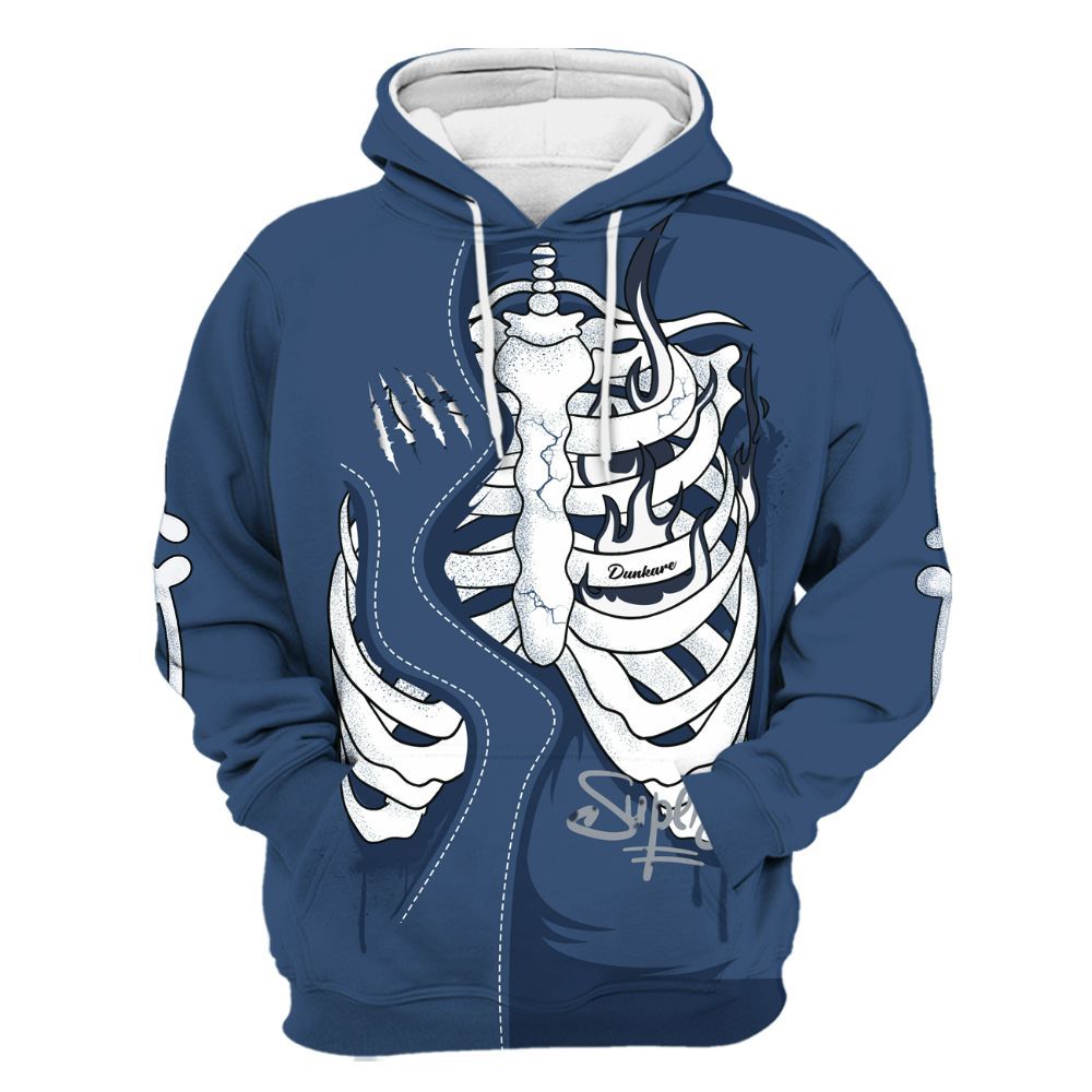 Hoodie To Match Midnight Navy 4s - It's The Kick For Me All Over Print