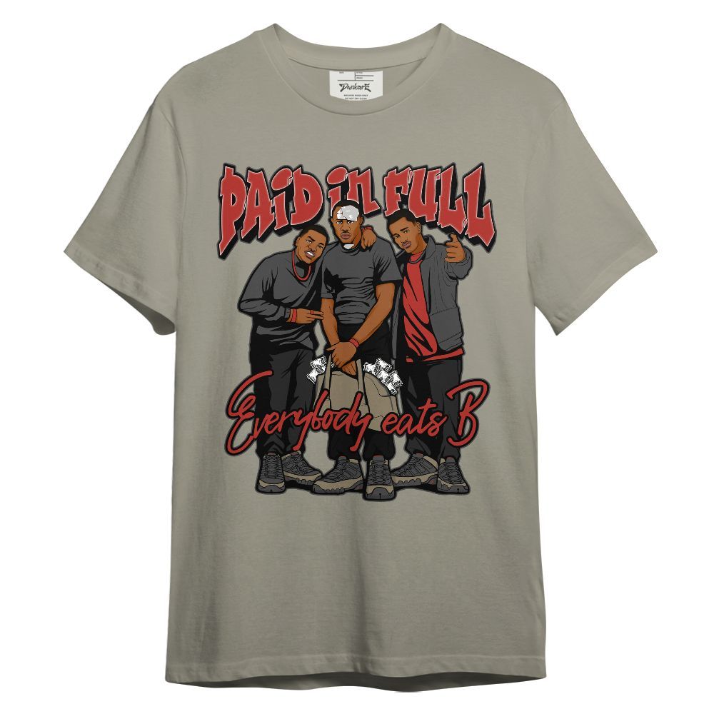 Shirt To Match Olive 9s - Paid In Full Money