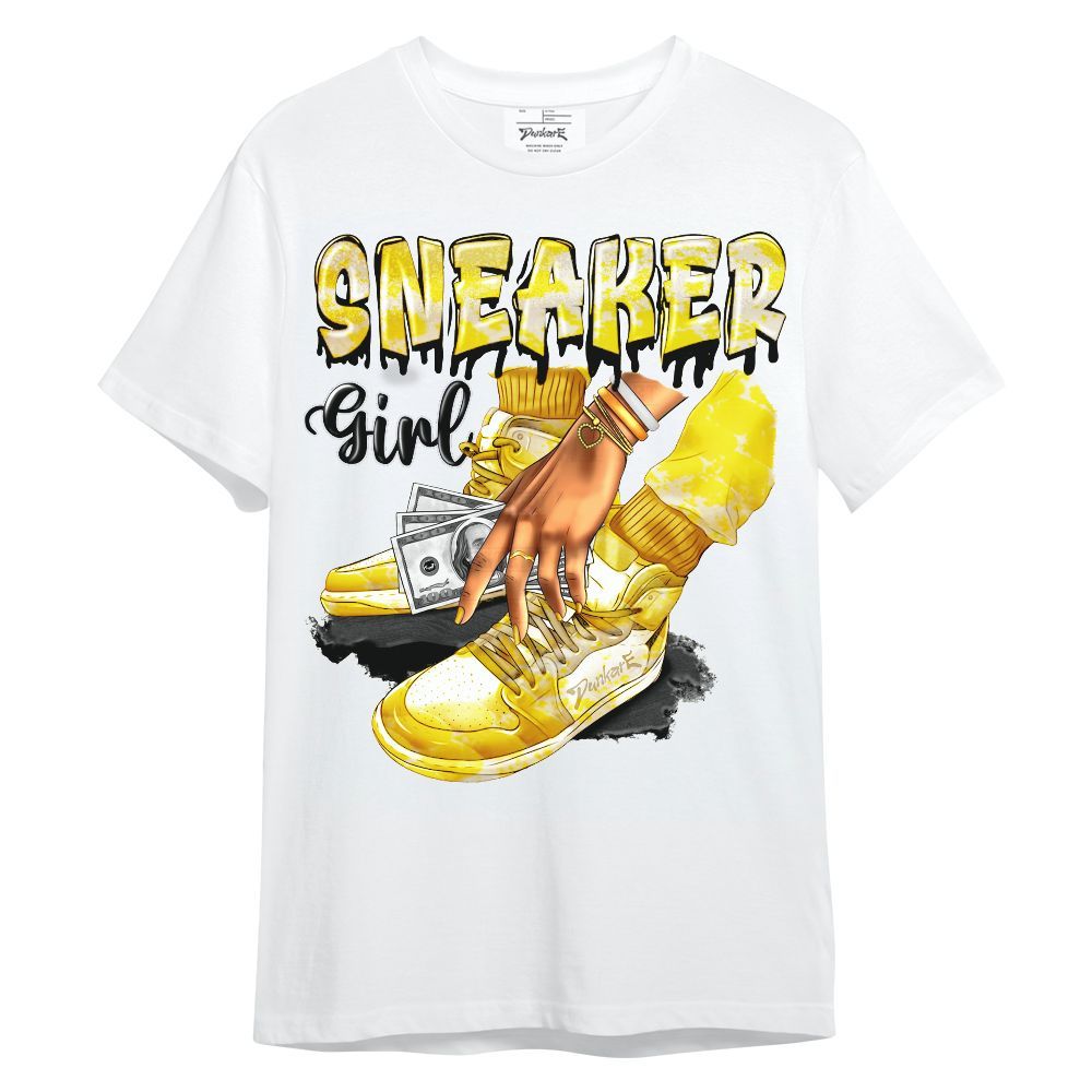 Shirt To Match Low Yellow Python 11s - SNEAKER Girl Money Drip Unisex Shirt