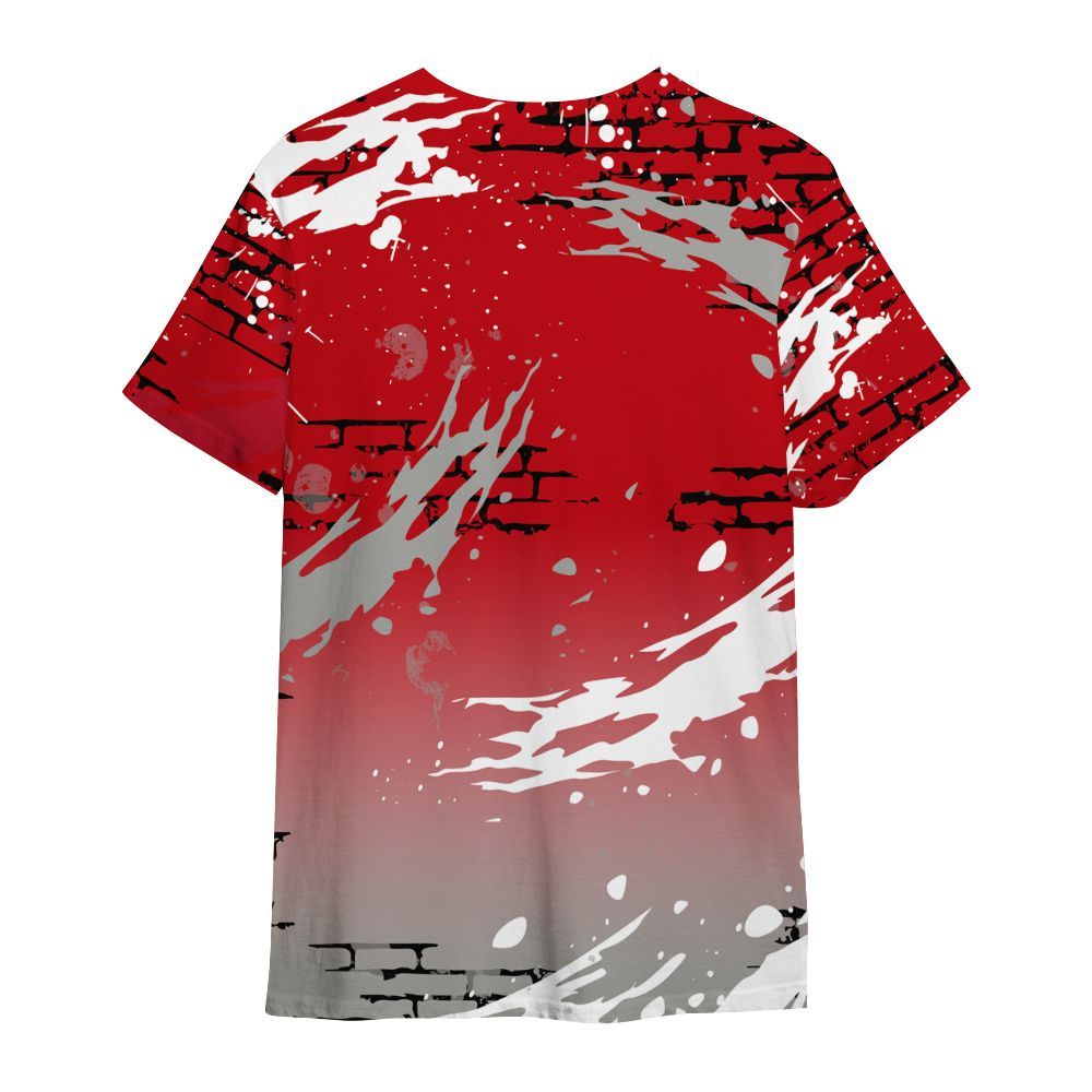Shirt To Match Air Griffey Max Gray Reds 1s - Values Of Loyalty Drip All Over Print