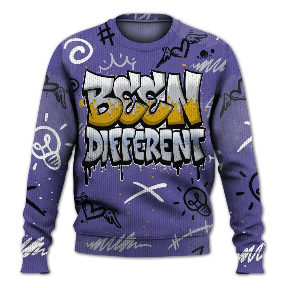 Sweater To Match Lakeshow 4s - Drip Been Di2ferent Graphic