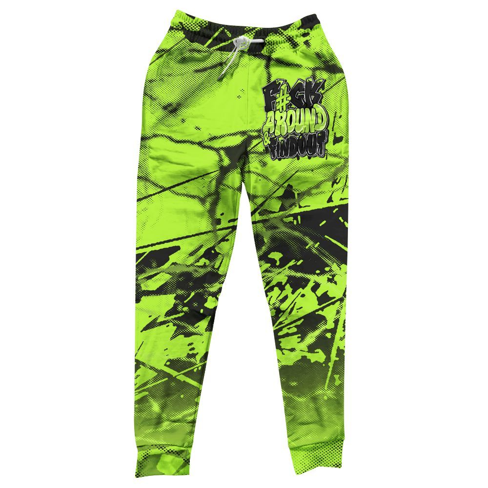 Sweatpant To Match Air Force 1 Low Dance Volt - F Around Find Out Graphic Profound All Over Print