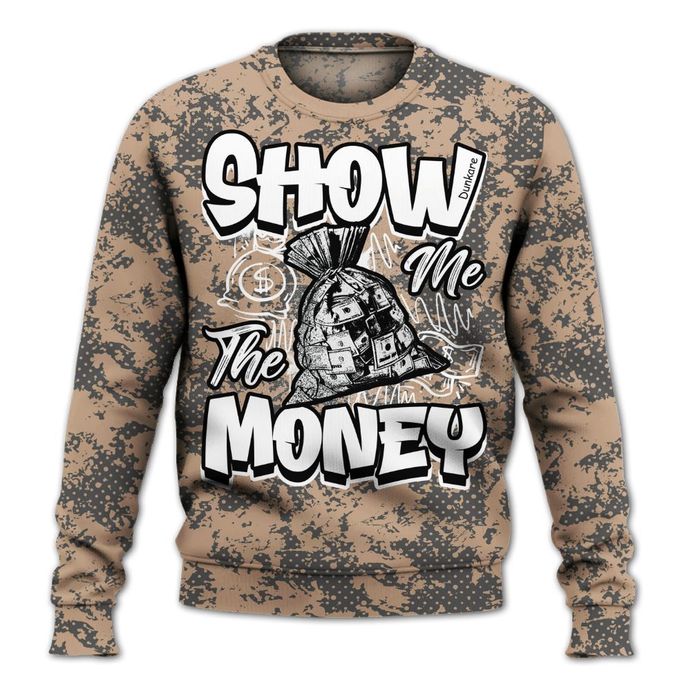 Sweatshirt To Match Kobe 9 EM Mamba - Show Me The Money Retro All Over Print