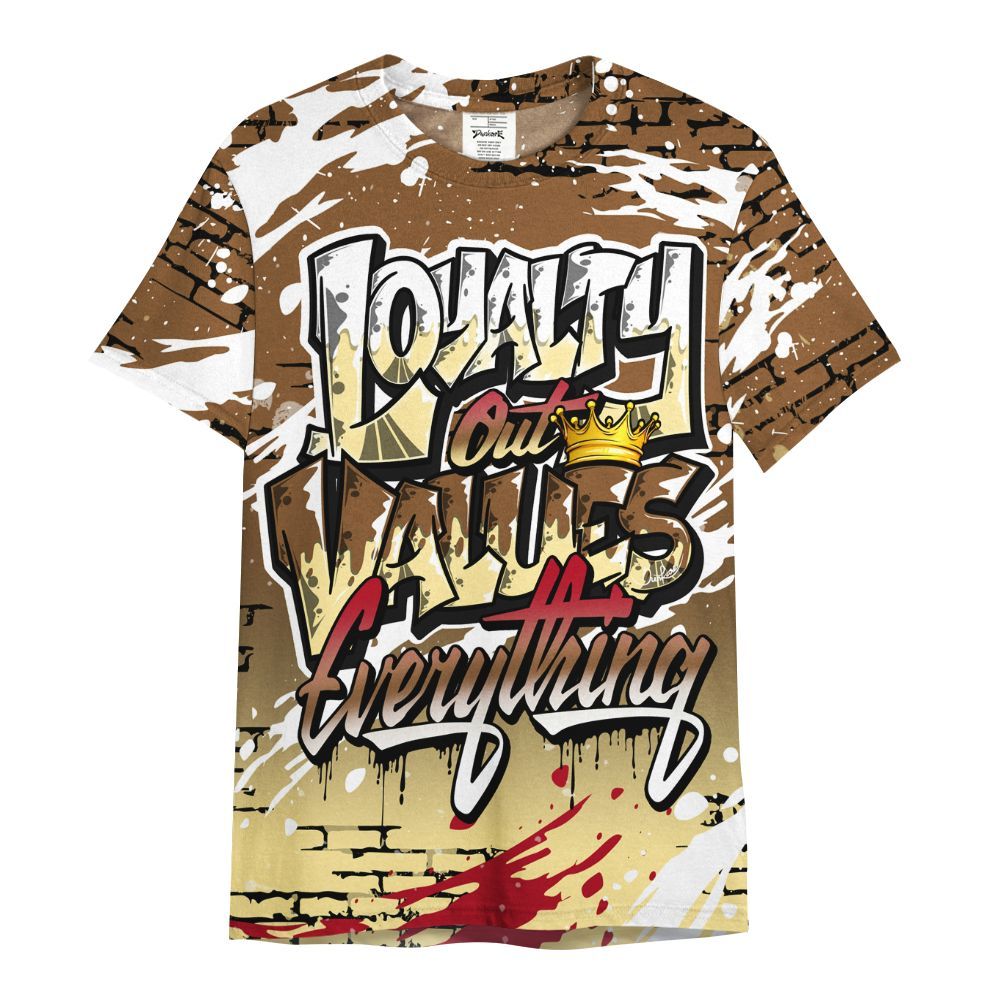 Shirt To Match Air Max 90 Escape - Values Of Loyalty Drip All Over Print