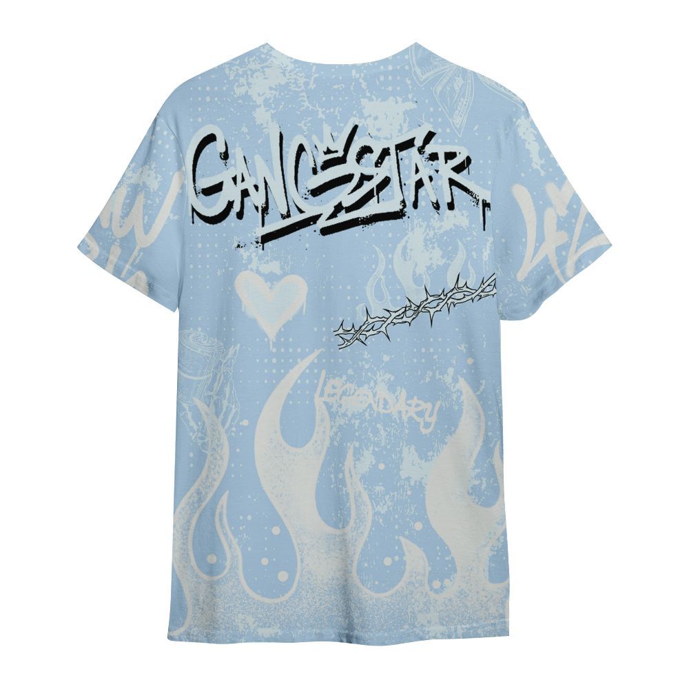 Shirt To Match Forget Me Not 4s - Lucky Money Paid In Full Graffiti All Over Print