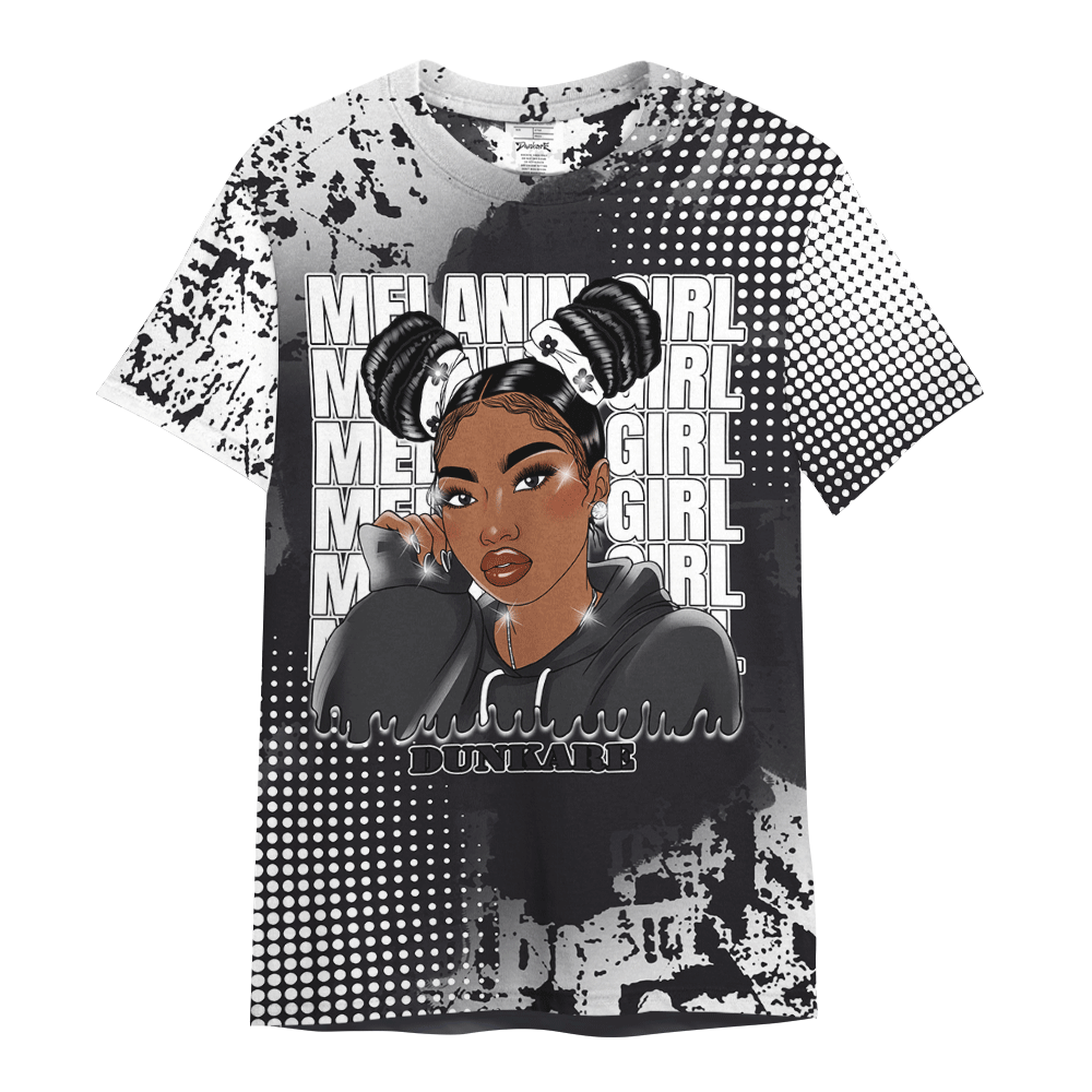 Shirt To Match White Thunder 4s - Melaninn Unique Glitch Dot Shirt Unisex