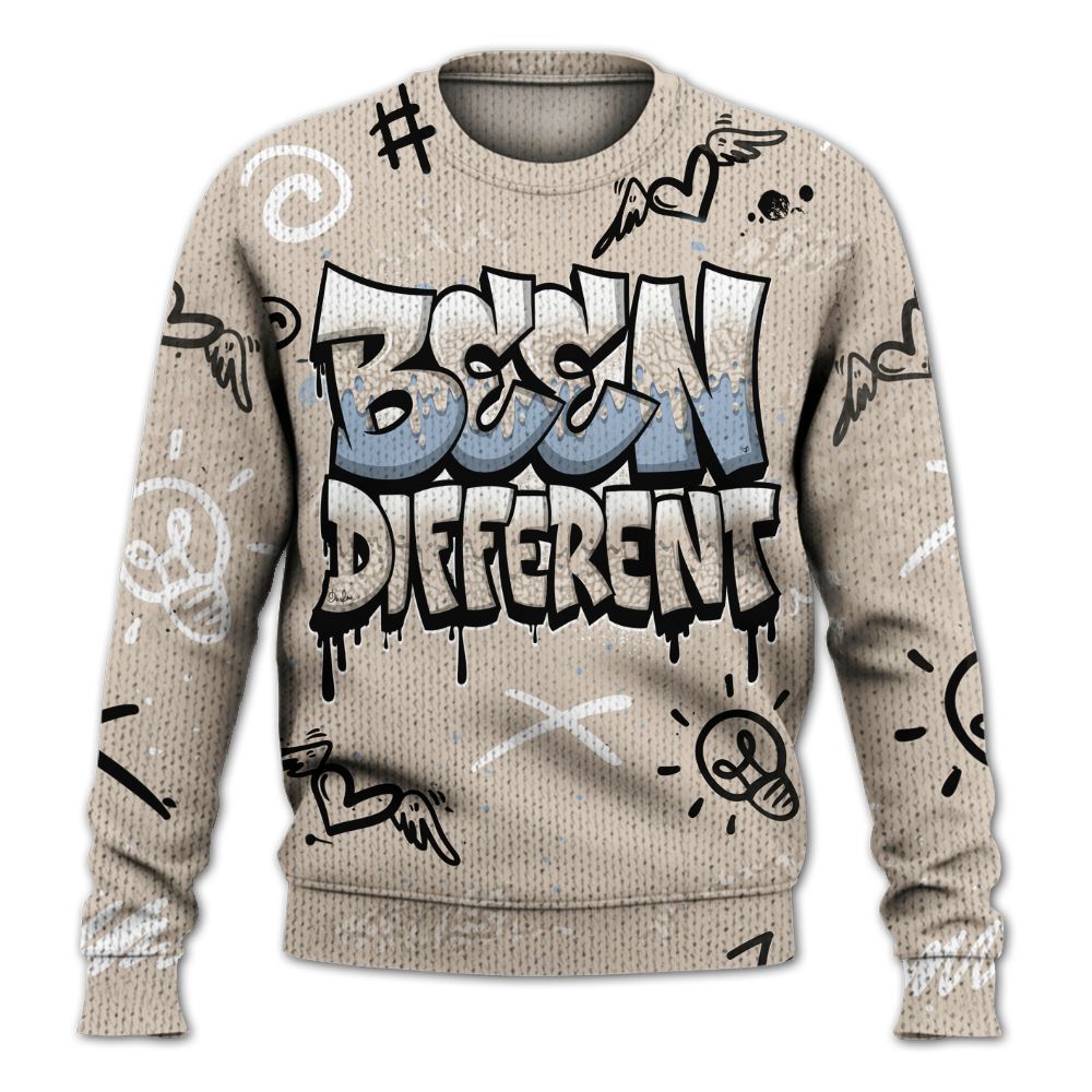 Sweater To Match Desert Sand 3s - Drip Been Di2ferent Graphic