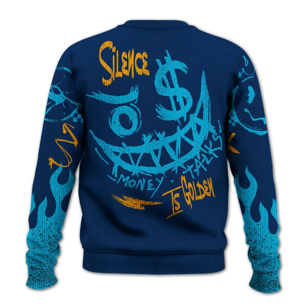 Knitted Sweater To Match Dunk Low GS Electric Algae - Mouth Burning Street Style