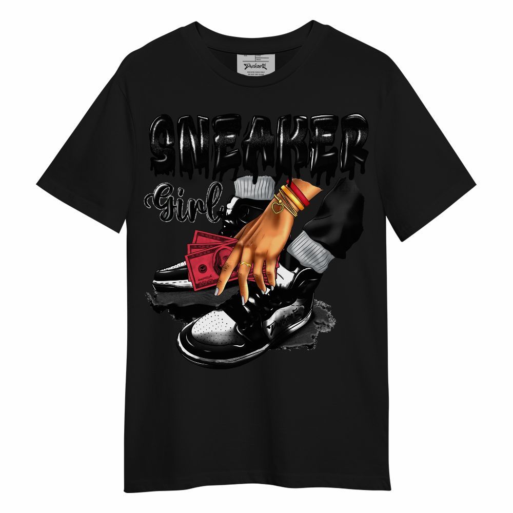 Shirt To Match Black Cement 3s - SNEAKER Girl Money Drip Unisex Shirt