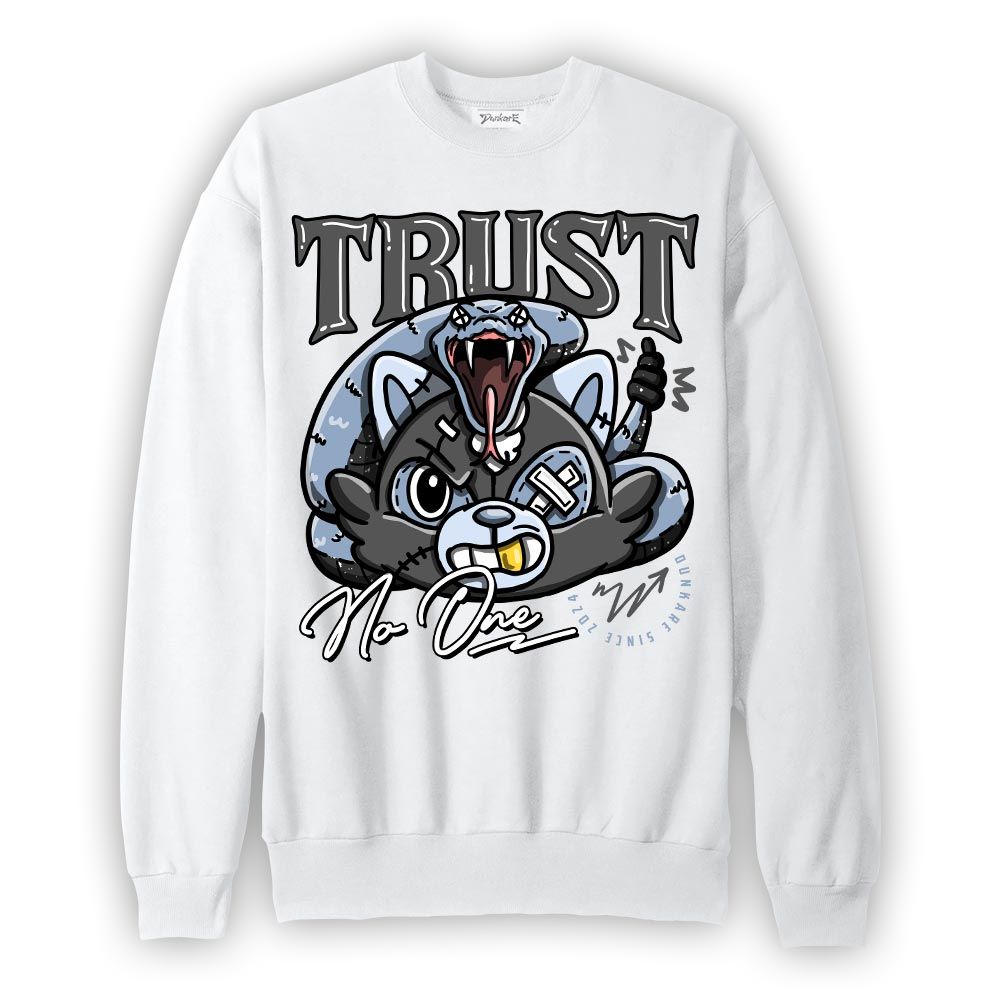 Sweatshirt To match Reverse Oreo 6s Sweatshirt - Trust No Raccoon Graphic 1805 DNY