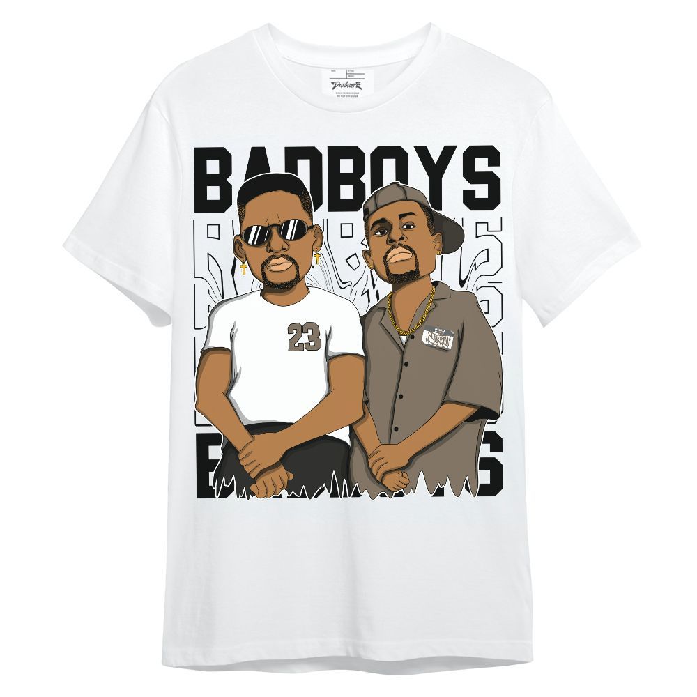 Shirt To Match Low OG Dark Mocha 1s - Bad Boys Funny Graphic Unisex Shirt