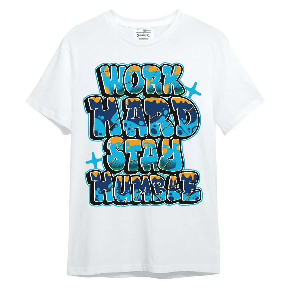 Shirt To Match Dunk Low GS Electric Algae - Working Hard And Humble Graphic Unisex Shirt