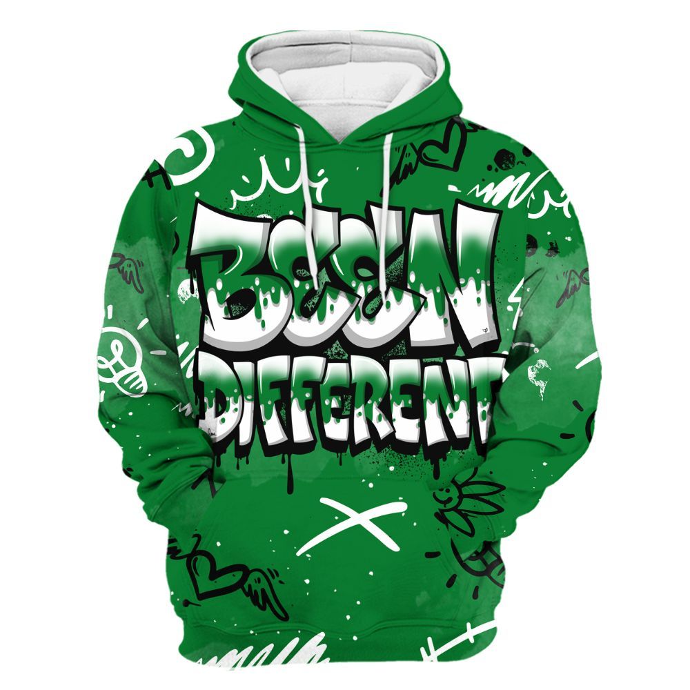 Hoodie To Match Lucky Green 1s - Drip Been Di2ferent All Over Print