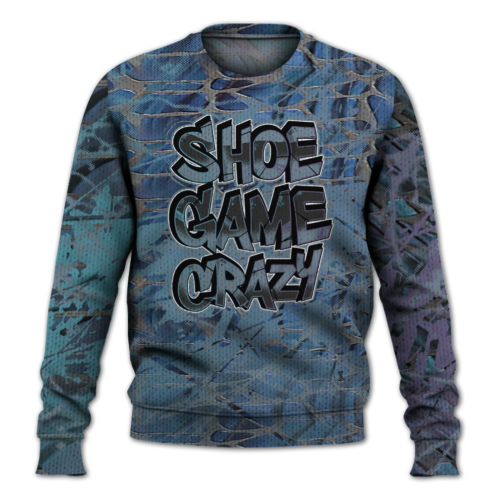 Knitted Sweater To Match Air Foamposite Kazuya Mishima - Shoe Game Crazy Graphic
