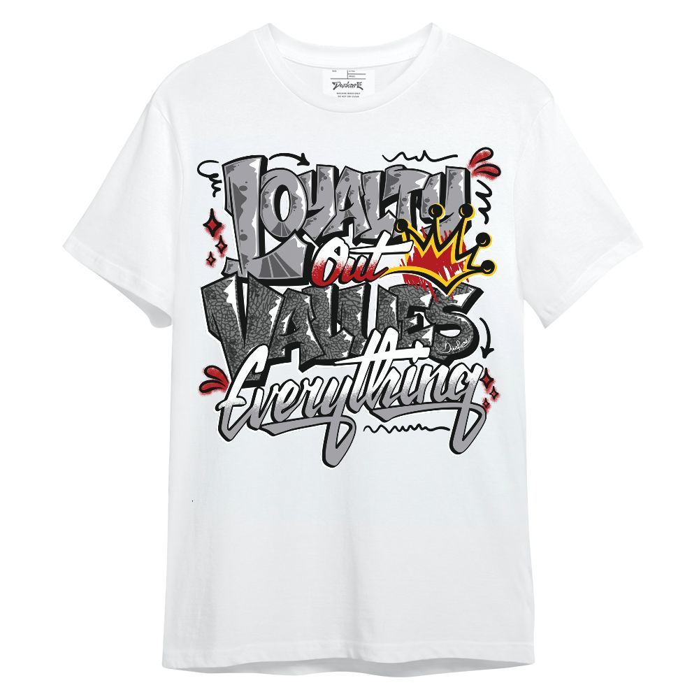 Shirt To Match Cement Grey 3s - Drip Loyalty Out Unisex Shirt