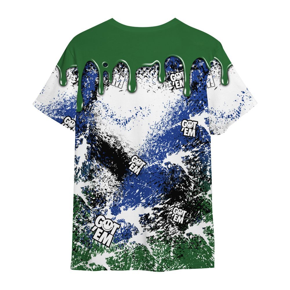 Shirt To Match Dunk Low Tennis Classic - Dripping 23 Drip All Over Print