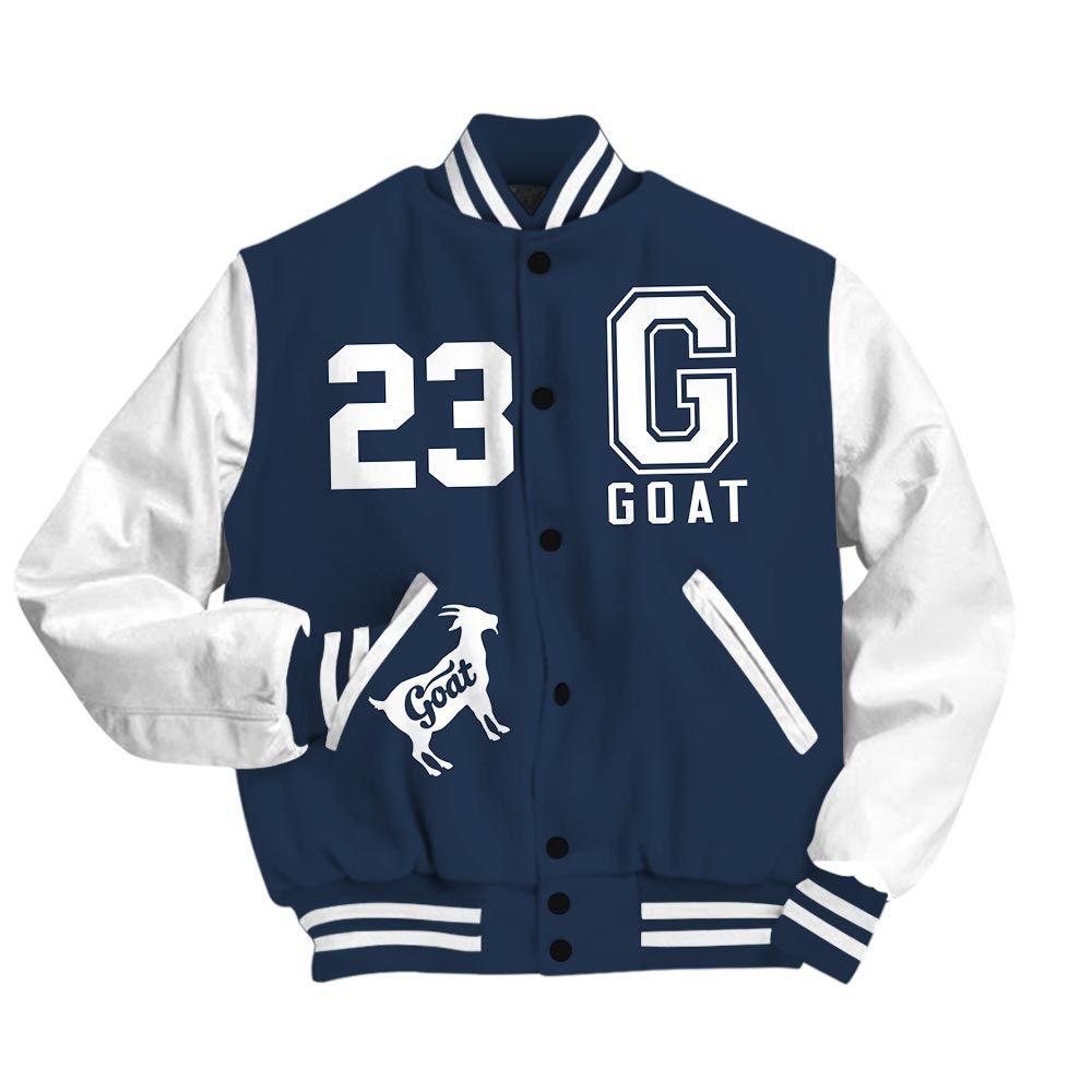 Varsity Jacket To Match Retro Olympic 6s - The King Basketball Varsity Jacket Outfit 1605 TCD