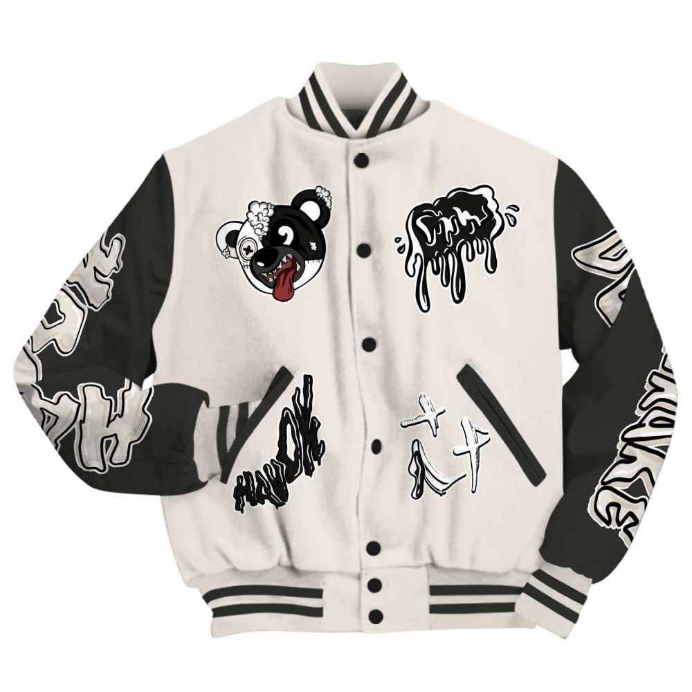 Varsity Jacket To Match Air Max Plus Moonlight Swarovski - Havok Bear All Over Print