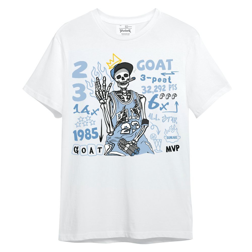 Shirt To Match High University Blue 1s - Number 23 G.0.A.T Streetwear Unisex Shirt