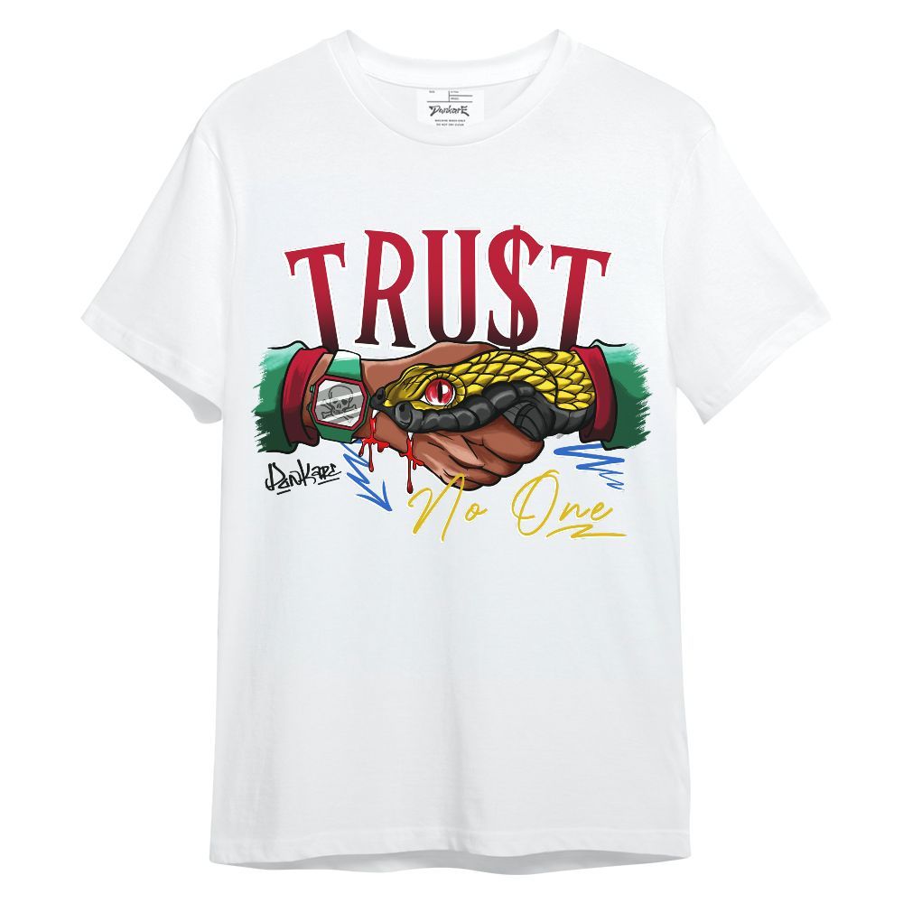 Shirt To Match Miro 7s - Snake Trust No One Graphic