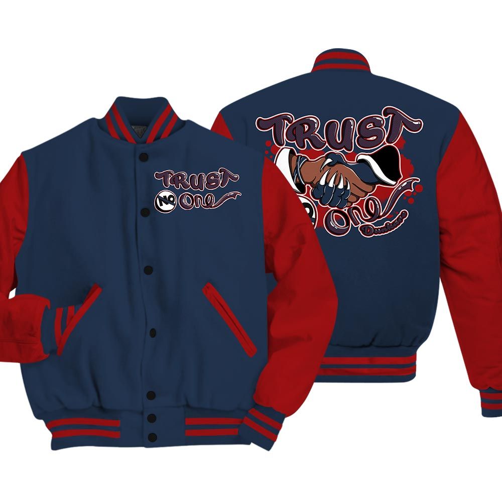 Varsity Jacket To Match Retro Olympic 6s - Devil Trust No One Varsity Jacket Outfit 0905 LGH