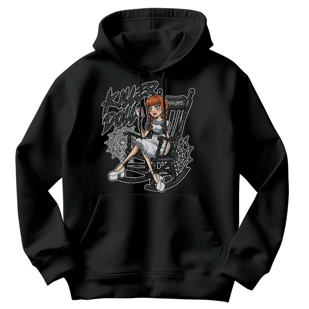 Sweatshirt To Match Reverse Oreo 6s - Killer Doll-A Halloween Graphic
