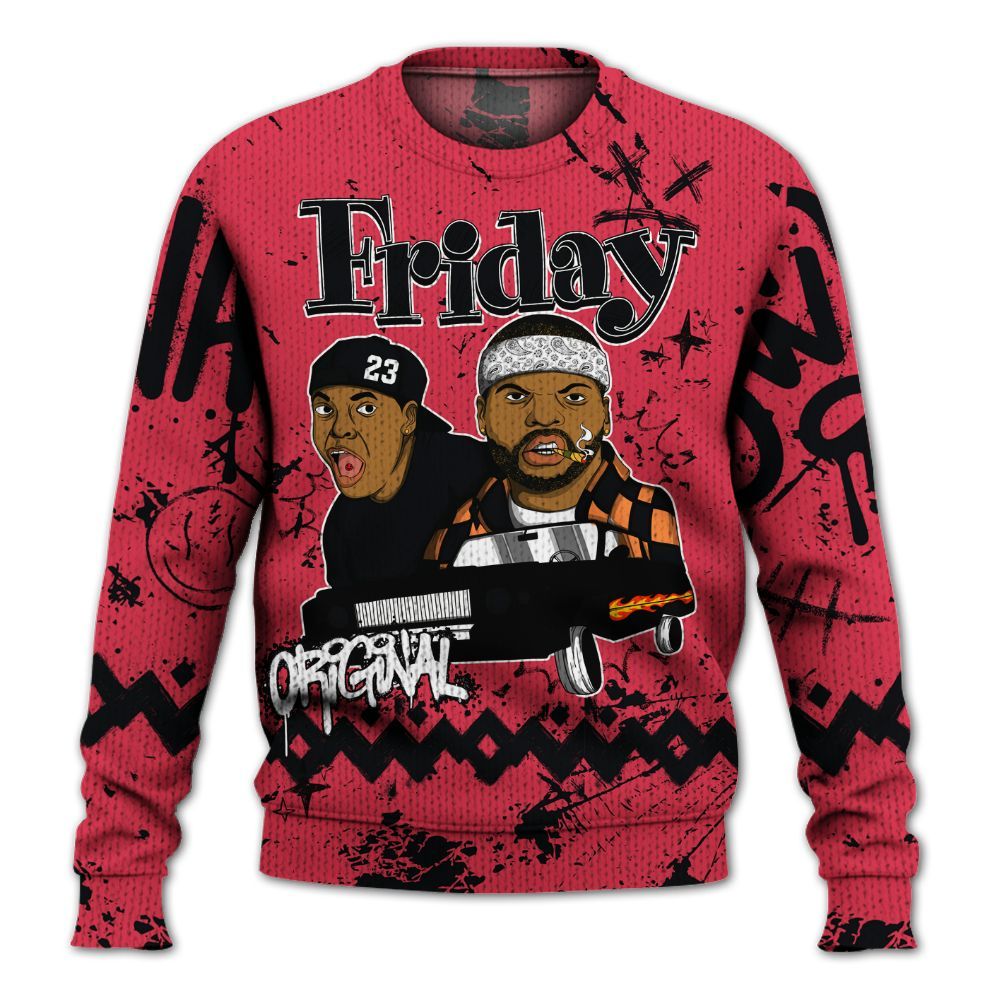 Knitted Sweater To Match Air Max Portal Bright Ceramic - Friday Sneaker Crayon