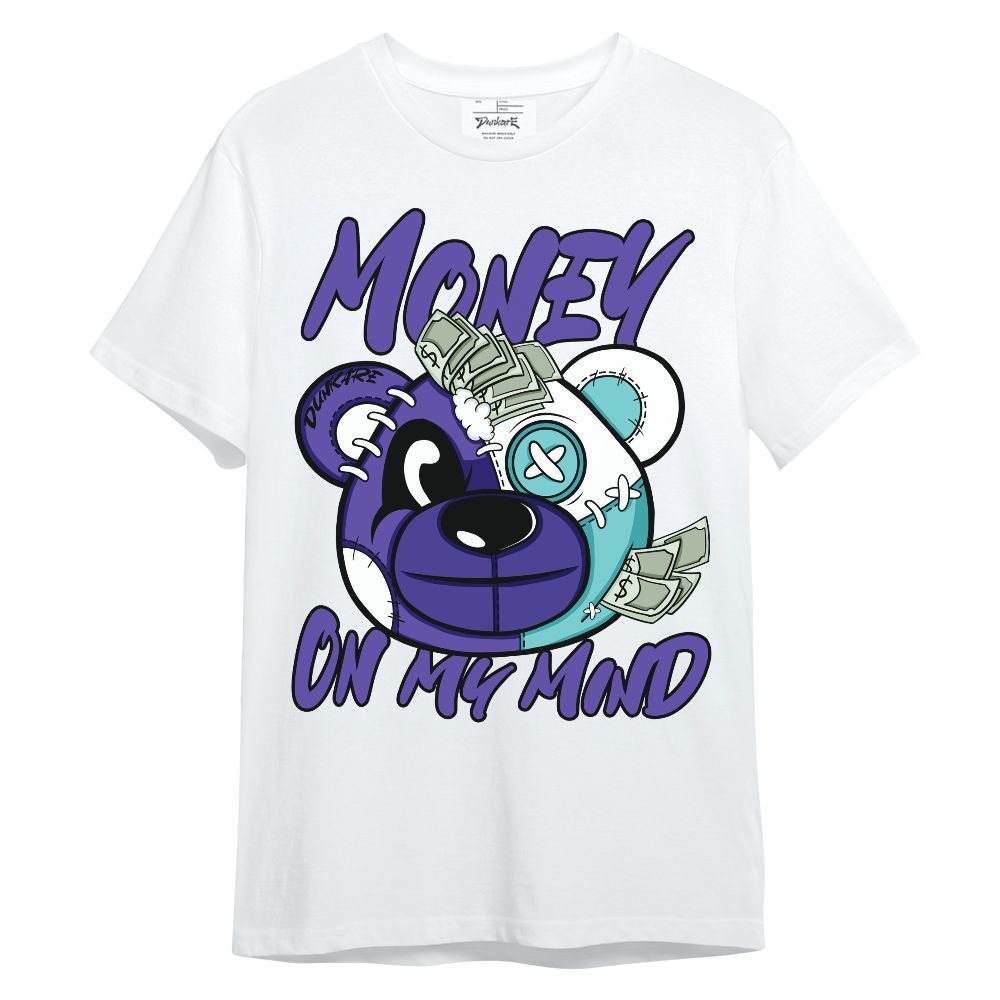 Shirt To Match Low Hornets 1s - Money On My Mind Bear Shirt Unisex Oufit Unisex Shirt