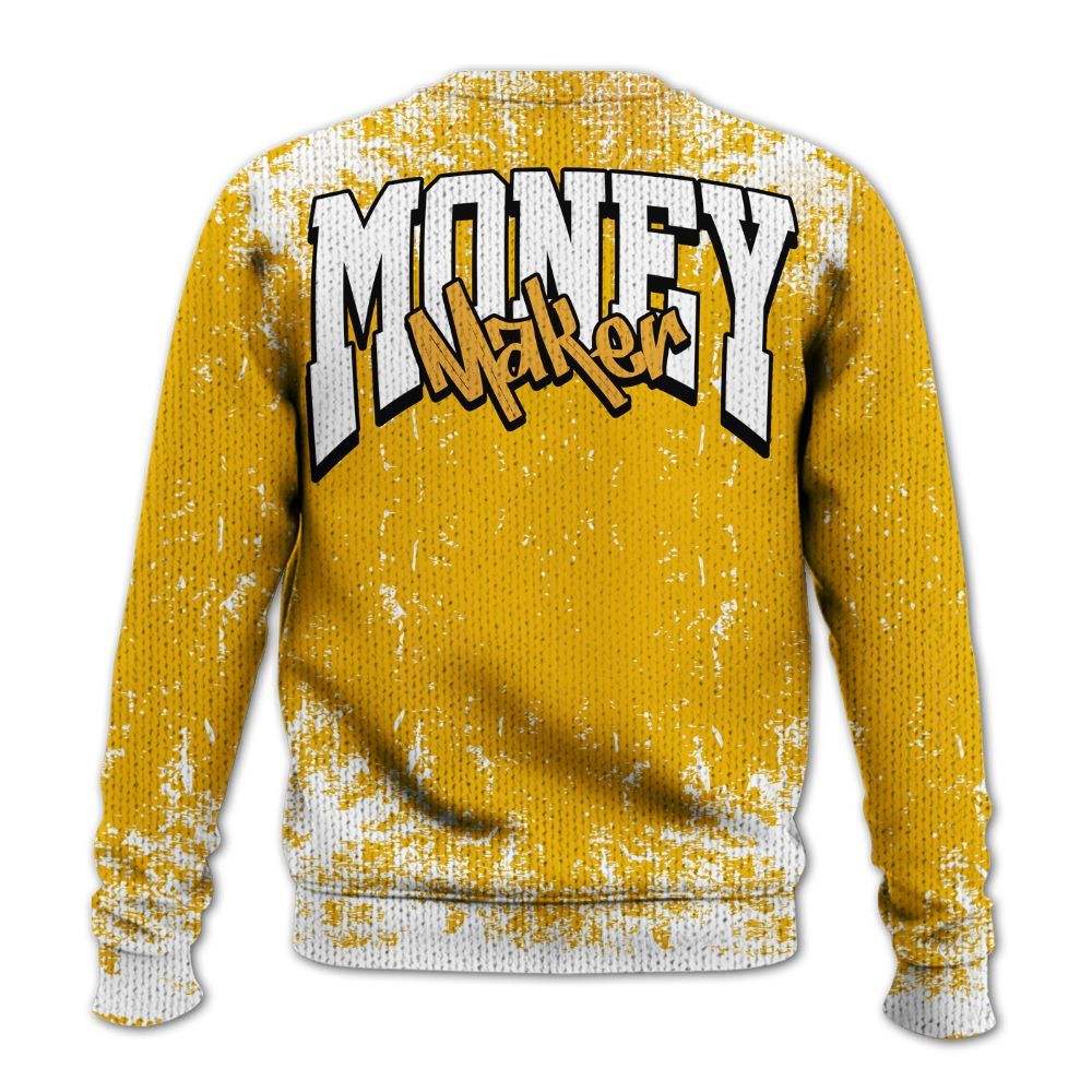 Knitted Sweater To Match Del Sol 13s - Move In Silence Money Street Retro