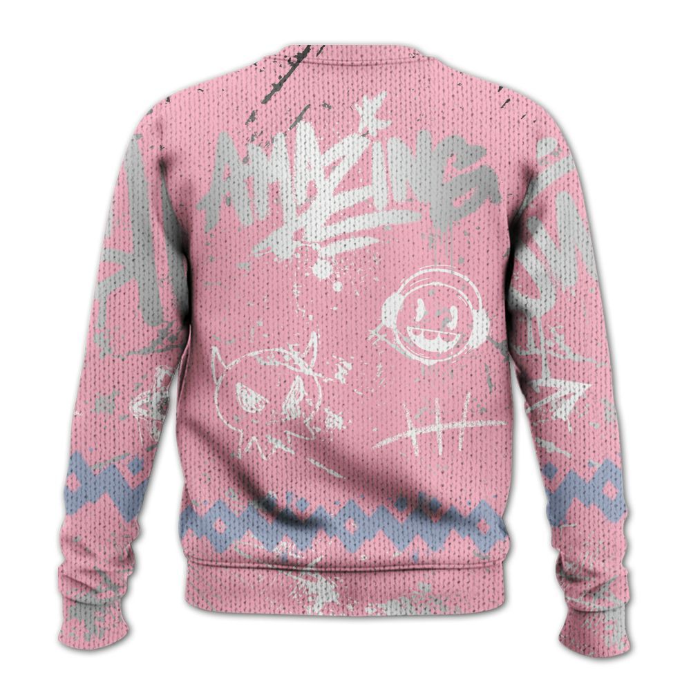 Sweater To Match Retro 35th Anniversary 5s - Friday Sneaker Crayon Graphic